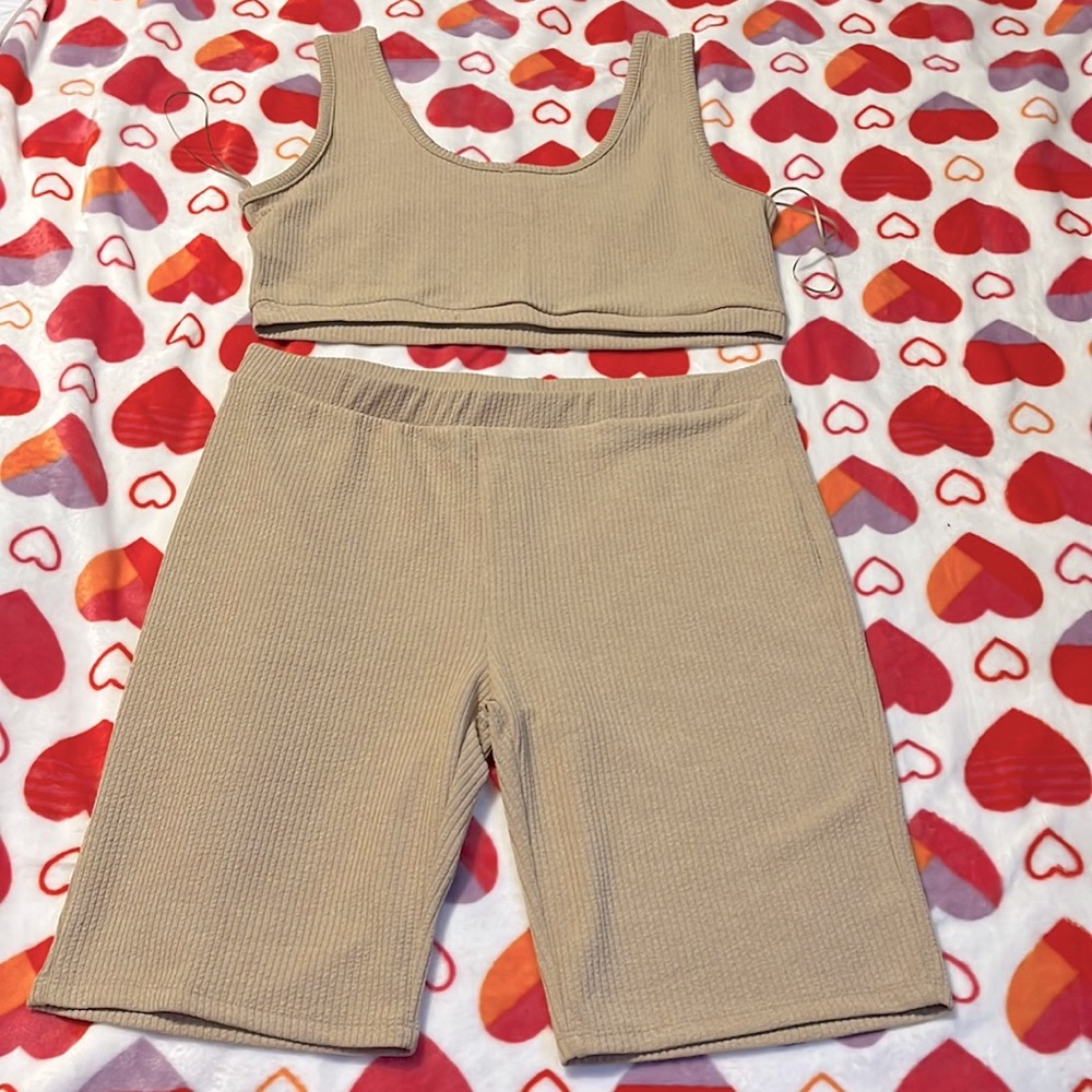 Three Piece Short Set